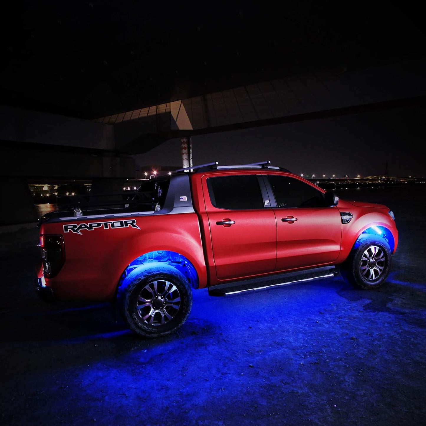 AURA PRO Exterior Pack Bundle (Grille LED Kit + Wheel Well Kit + DreamColor Underglow LED Kit) - Bluetooth  APP and Remote Controlled