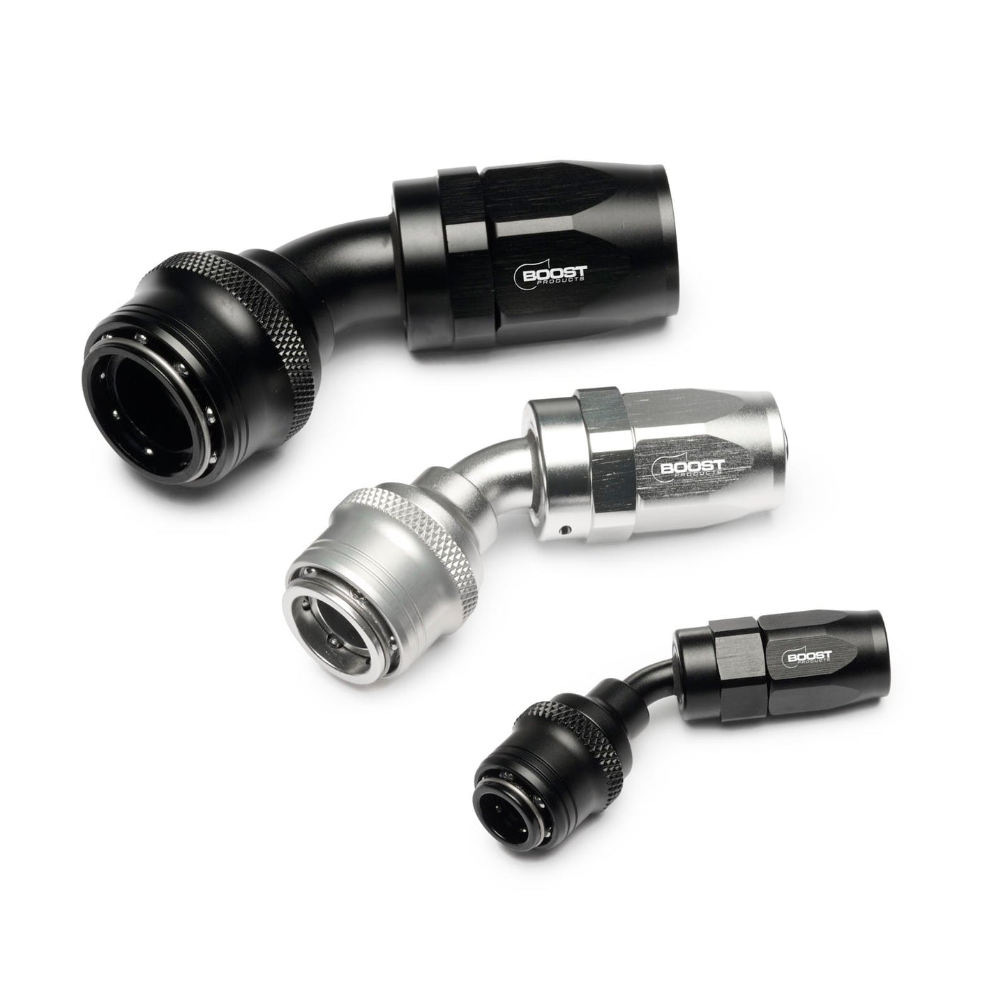 Quick Click Female Hose End -AN - 45°