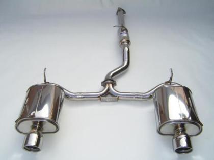 Invidia [00-09 Honda S2000] Rolled Dual Stainless Tips Q300 Cat Back Exhaust