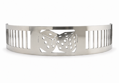 Granatelli Blingz Beauty Bandz 14-Inch x 3-Inch Air Cleaner Grill – Craps – 750000