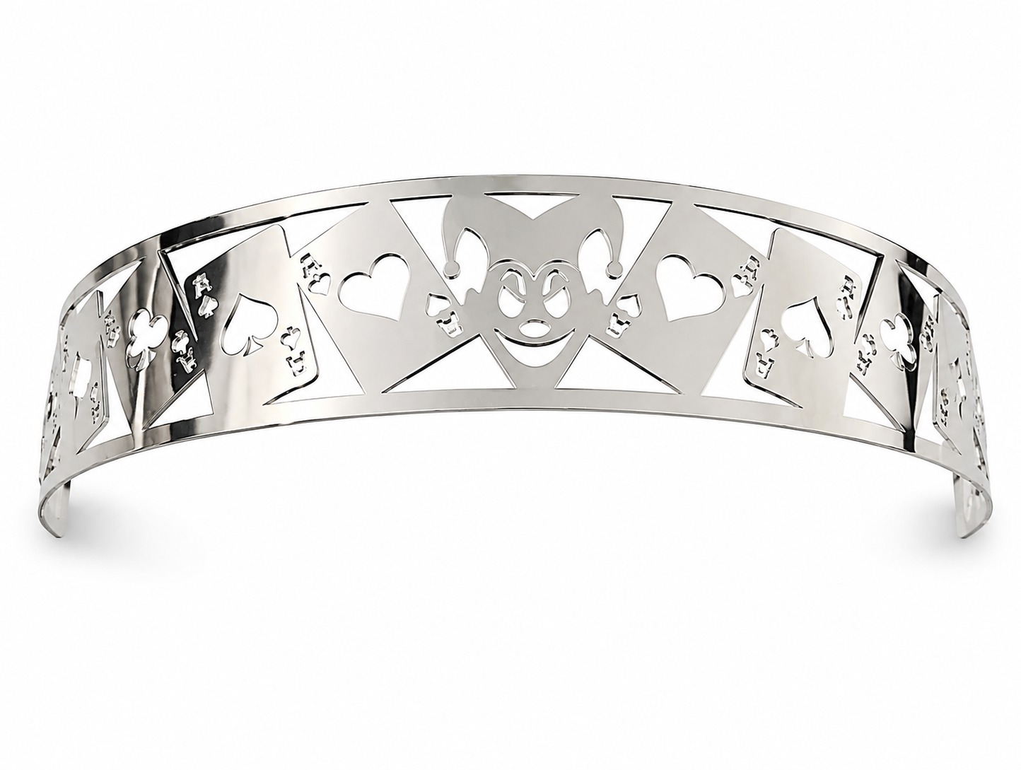 Granatelli Blingz Beauty Bandz 14-Inch x 3-Inch Air Cleaner Grill – Joker's Wild – 750003