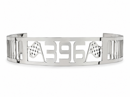 Granatelli Blingz Beauty Bandz 14-Inch x 3-Inch Air Cleaner Grill – 396 – 750009
