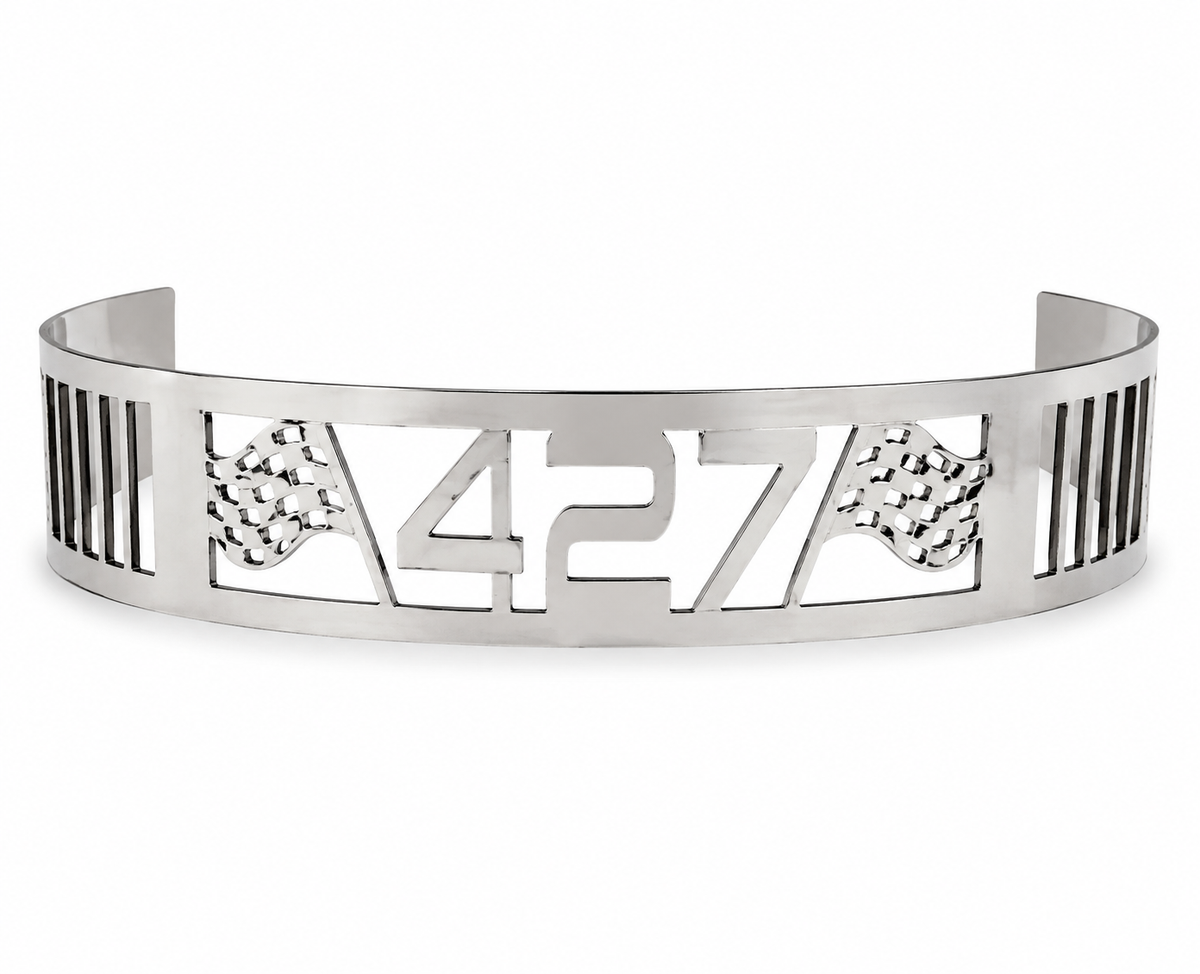 Granatelli Blingz Beauty Bandz 14-Inch x 3-Inch Air Cleaner Grill – 427 – 750010