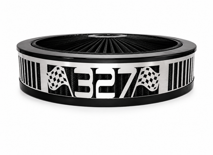 Granatelli Blingz Beauty Bandz Black Air Filter Assembly – 327 Graphic – 750020