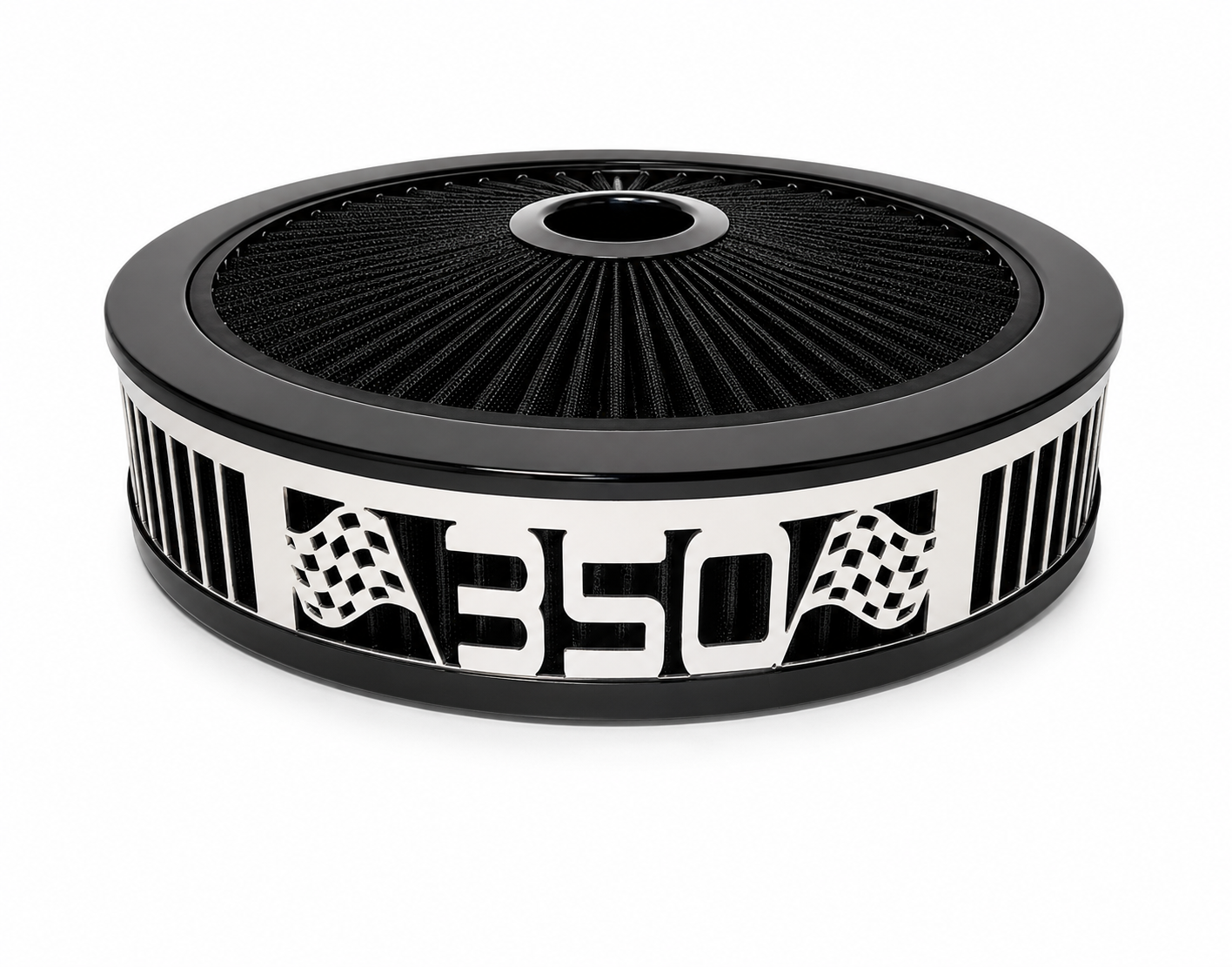 Granatelli Blingz Beauty Bandz Black Air Filter Assembly – 350 Graphic – 750021