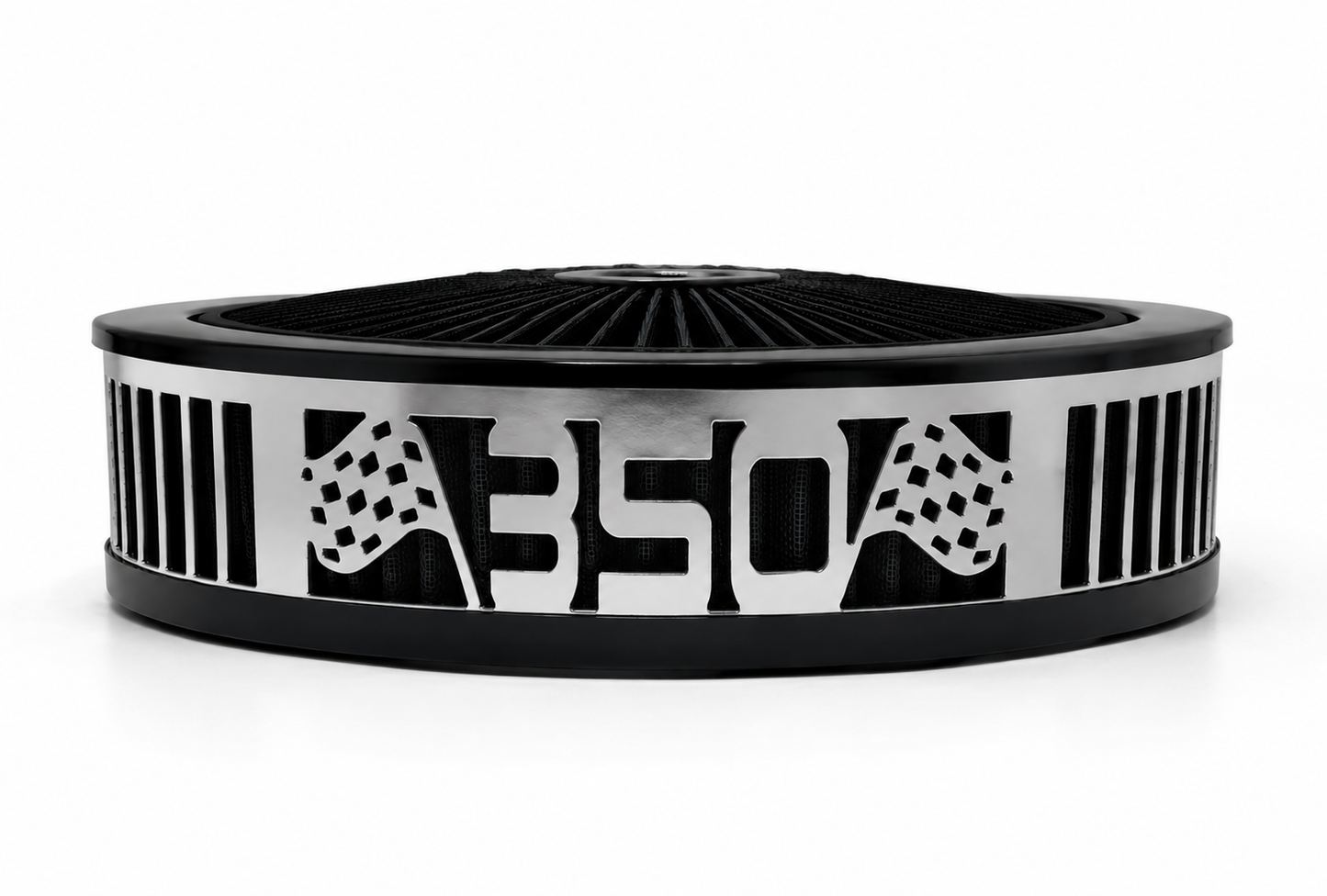 Granatelli Blingz Beauty Bandz Black Air Filter Assembly – 350 Graphic – 750021