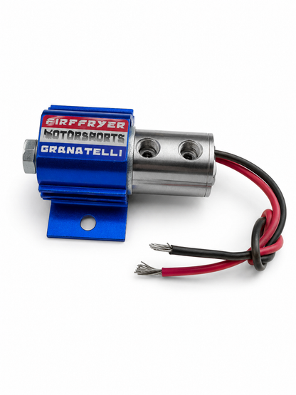 Granatelli Tire Fryer Universal 2-Port Electric Line Lock Solenoid Valve – Valve Only – 760300