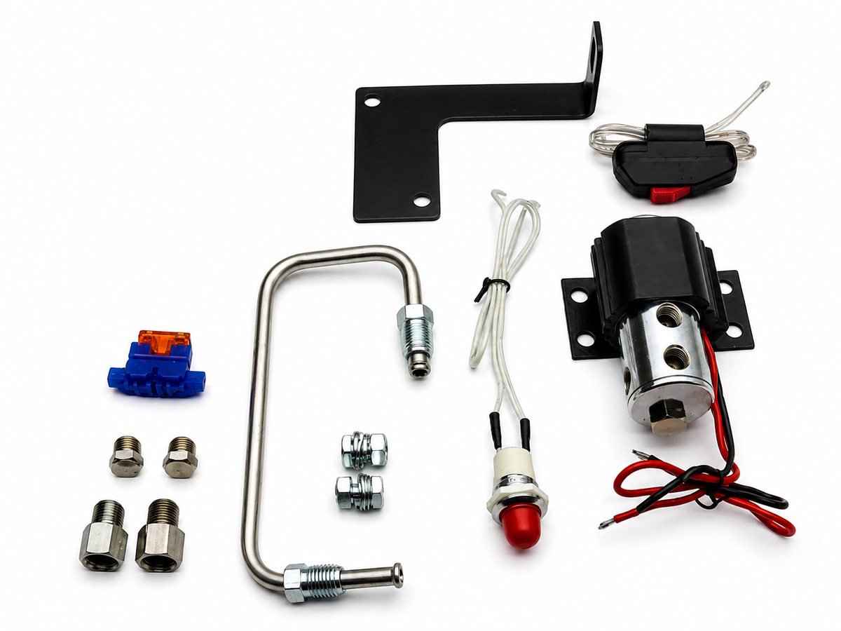 Granatelli 2010–2015 Chevy Camaro Tire Fryer Direct-Fit Brake Line Lock Kit – 760512