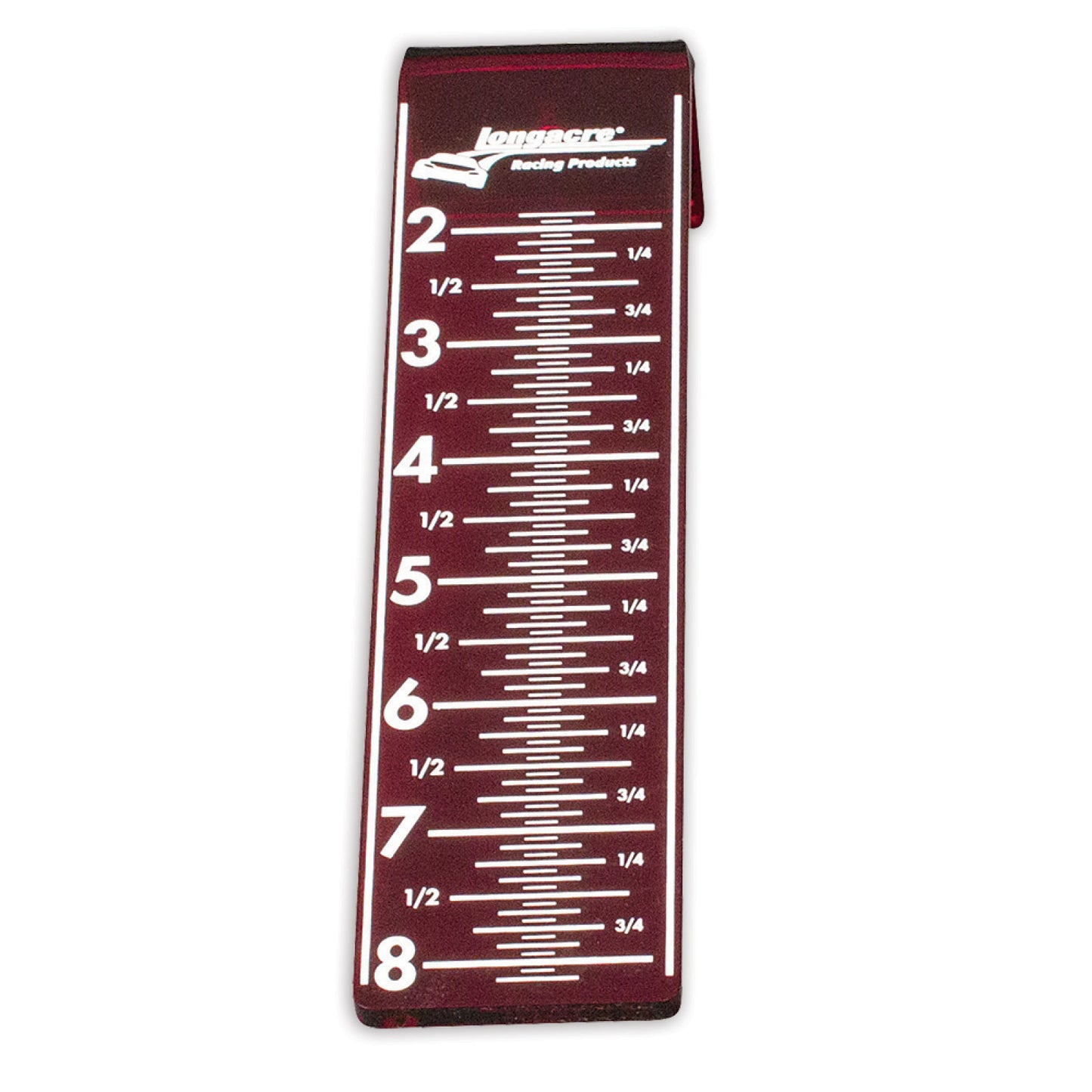 Longacre Laser Chassis Height Checker Target Only - 2" - 8" 52-72989