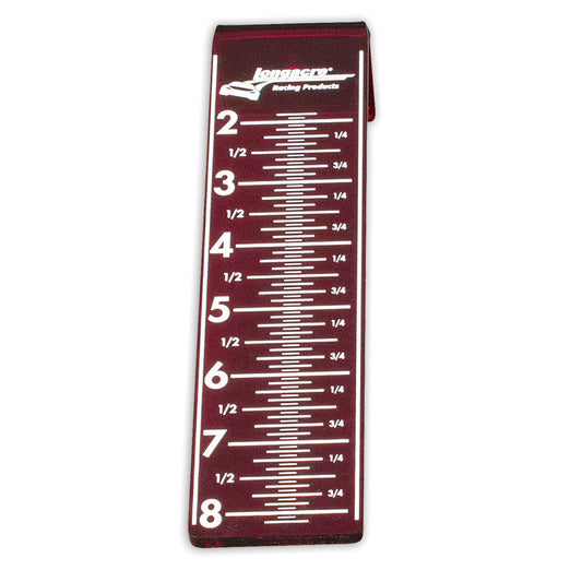 Longacre Laser Chassis Height Checker Target Only - 2" - 8" 52-72989