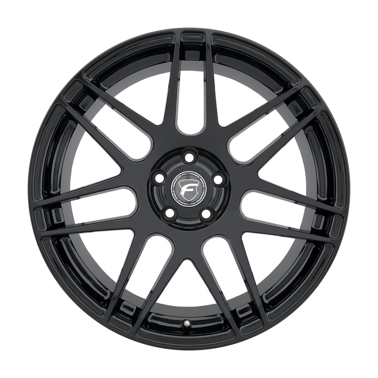 Forgestar 17x8 F14SC 5x120 ET35 BS5.9 Gloss BLK 72.56 Wheel F15178021P35