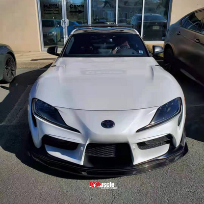 JDMuscle Tanso Carbon Fiber VS Style Front Lip for 2020+ Toyota Supra