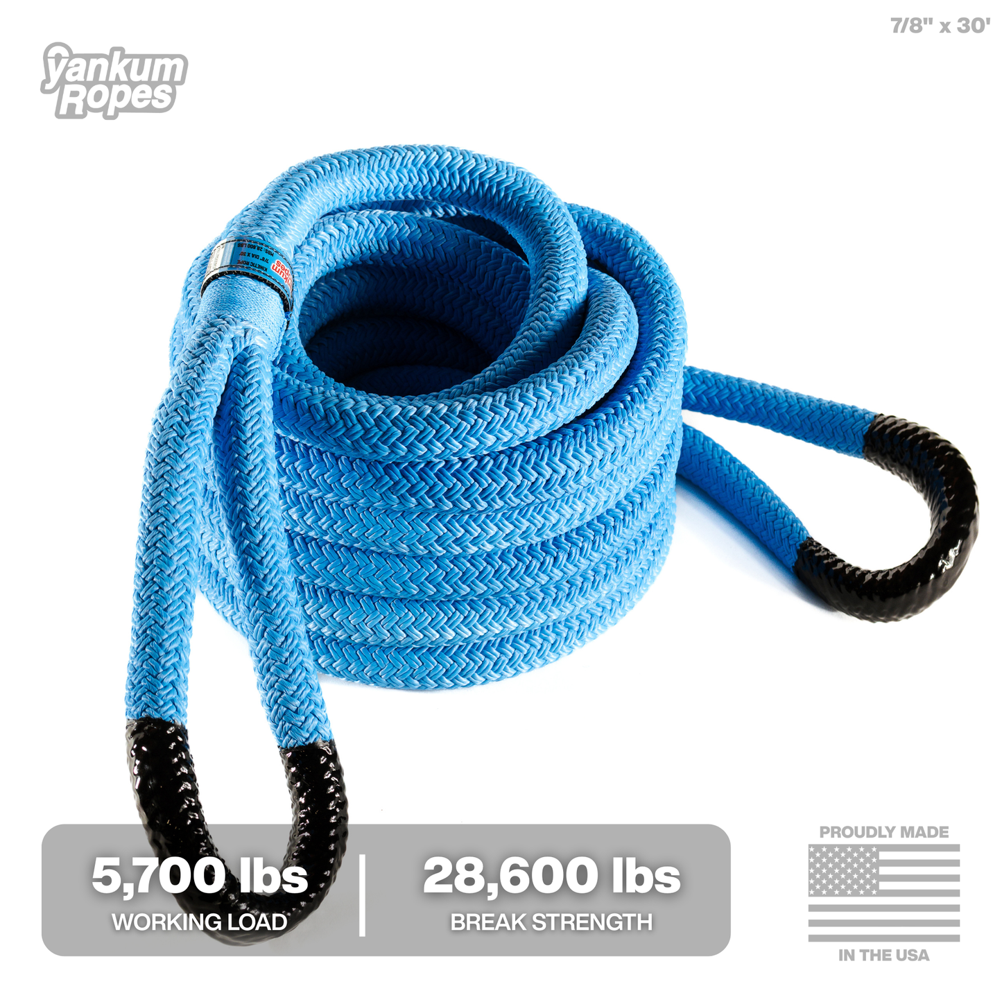 7/8" Kinetic Recovery Rope "Python"