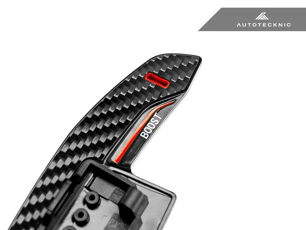 AutoTecknic Carbon Fiber V2 Pole Position Shift Paddles - G9X M5 & More 2024-Up