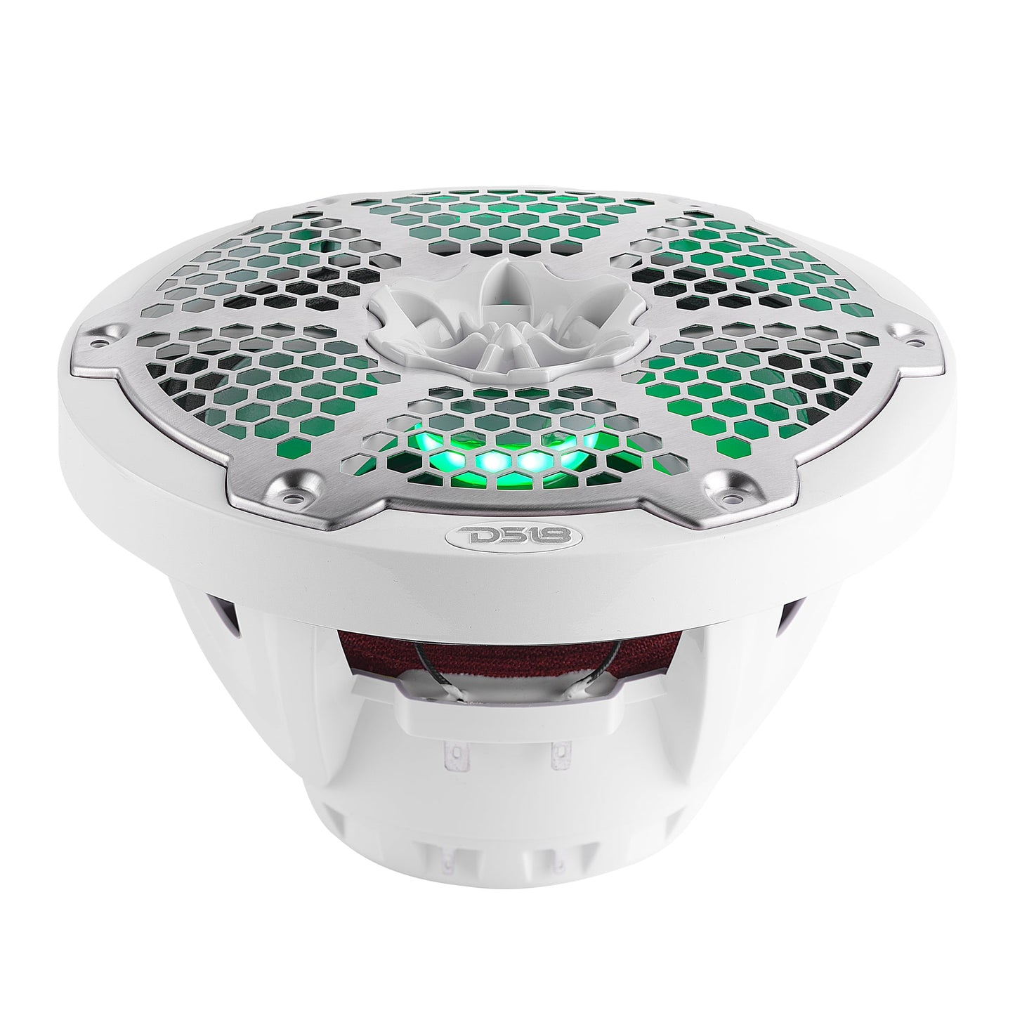 8” Marine 2-Way Hybrid Speaker with RGB LED, Compression Driver and Neodymium Magnet | 350W RMS 4-Ohm