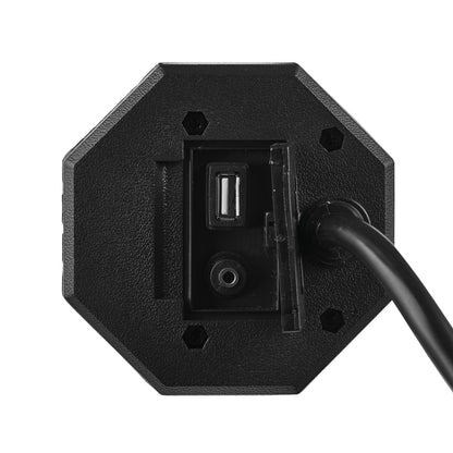 26" Marine Amplified Soundbar with Bluetooth USB & RGB Lighting 6 Speakers 600 Watts