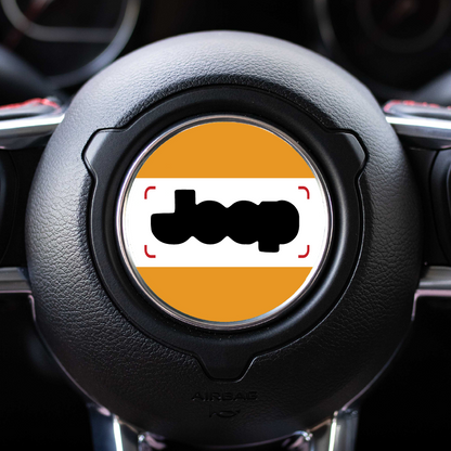 Steering Wheel Decals for Jeep | Concept-Inspired Interior Mods