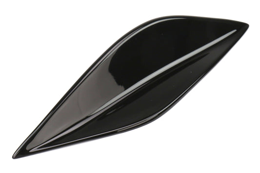 OLM STI Spoiler Side Fins - Crystal Black Silica / Raven - 2015-2021 Subaru WRX / STI