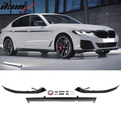 Fits 2021-2023 BMW G30 MP Type 1 Rear Diffuser+Front Bumper Lip+Side S