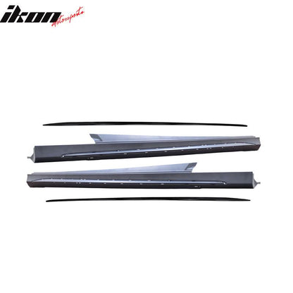 2015-2016 Benz W205 C63 Style Full PDC Front +Rear Bumper+Side Skirts