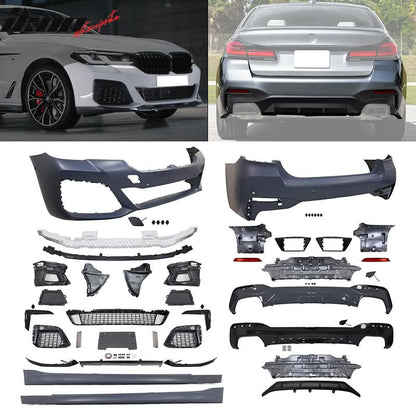 2021-2023 BMW G30 M Sport Front Rear Bumper Diffuser Lip Side Skirt