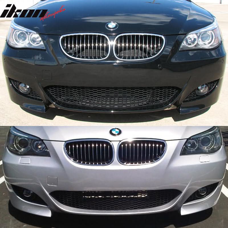 Fits 04-10 E60 E61 5-Series M5 Front Bumper Fog Cover-PP