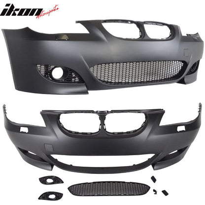 Fits 04-10 E60 E61 5-Series M5 Front Bumper Fog Cover-PP