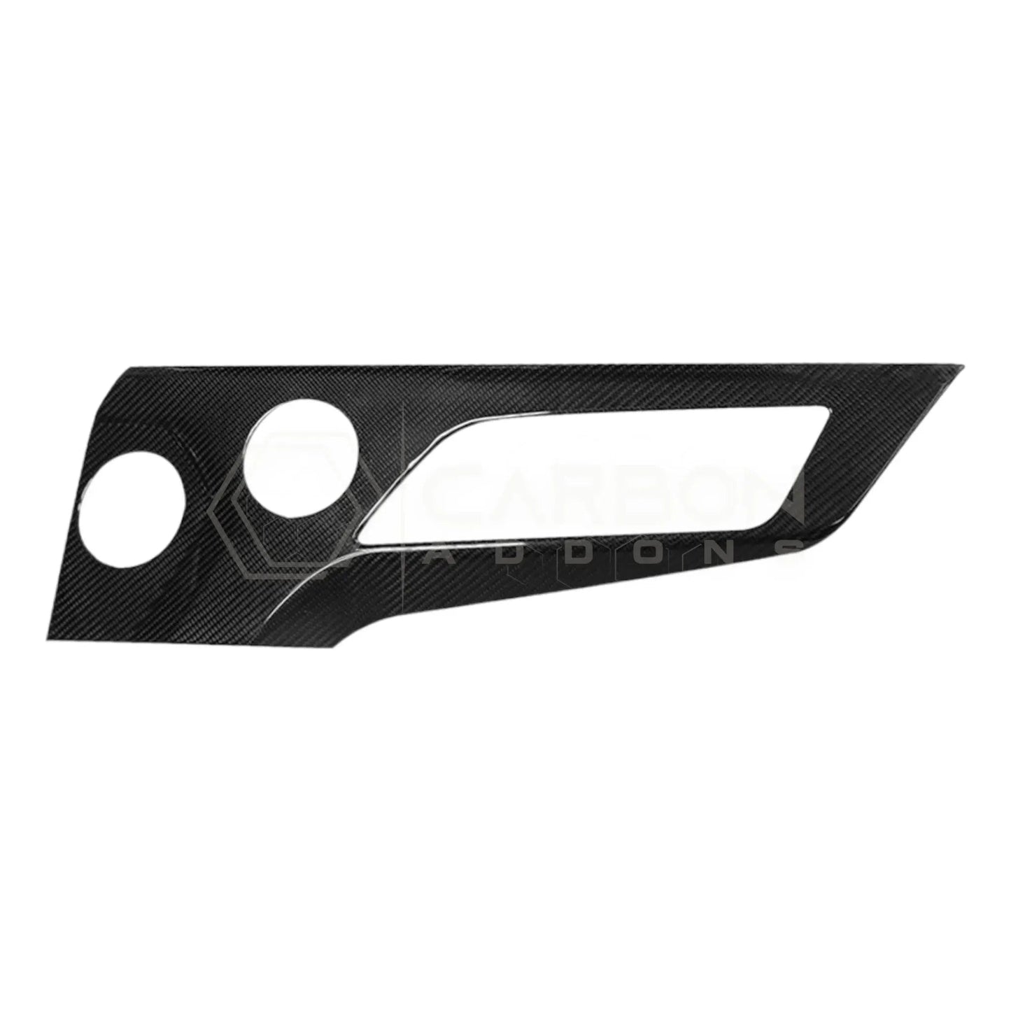 2024+ S650 Mustang Hard Carbon Fiber Door Handle/Speaker Panel Trim Cover