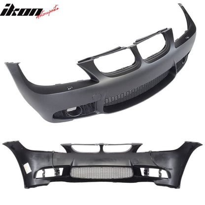Fits 09-11 E90 3-Series M3 PP Front Bumper + Foglight Fog Lamp