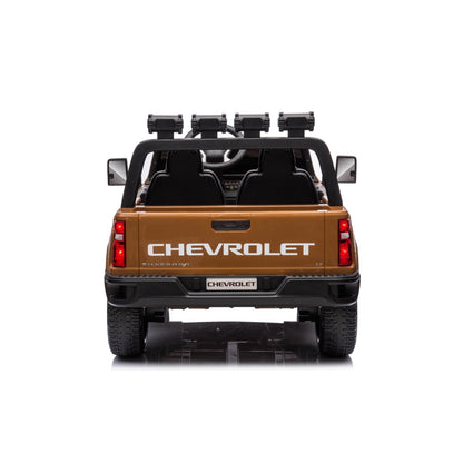 24V 4x4 Chevrolet Silverado 2 Seater Ride on Truck
