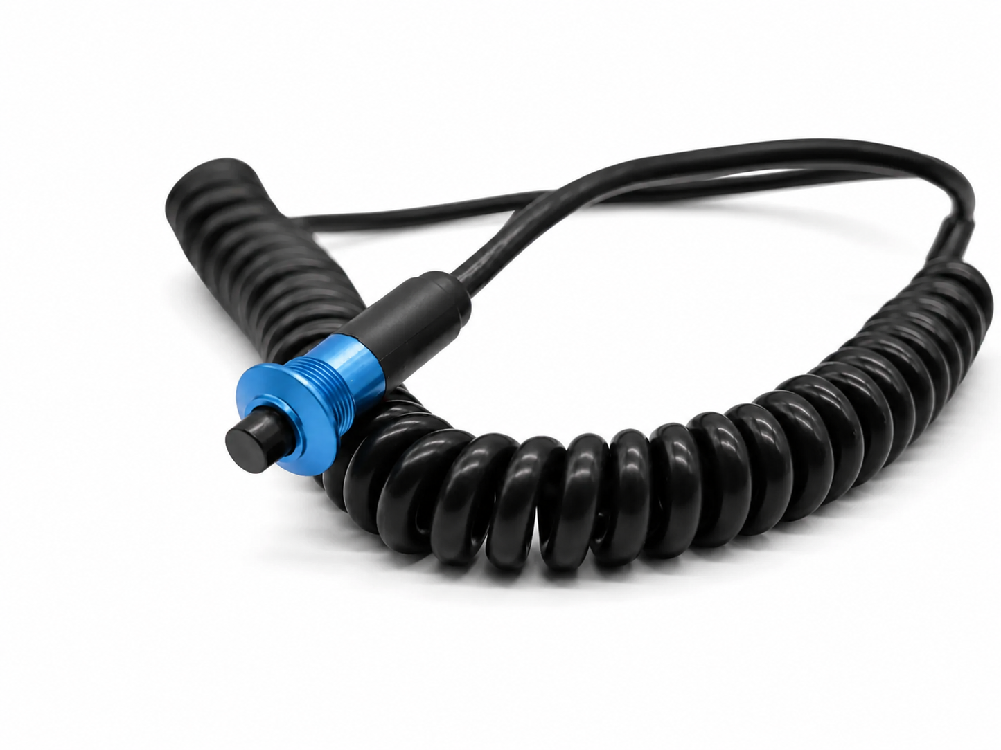 Granatelli Blue 10A Pin Head Momentary Push Button Switch w/ 6' Retractable Cord – 810101BL