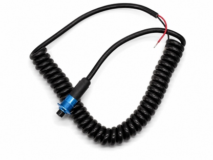 Granatelli Blue 10A Pin Head Momentary Push Button Switch w/ 6' Retractable Cord – 810101BL