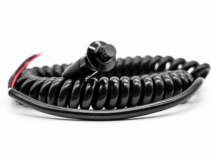 Granatelli Black 10A Pin Head Momentary Push Button Switch w/ 6' Retractable Cord – 810101B