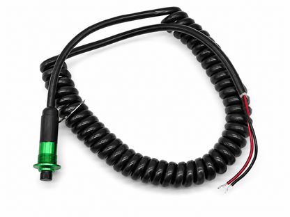 Granatelli Green 10A Pin Head Momentary Push Button Switch w/ 6' Retractable Cord – 810101GR