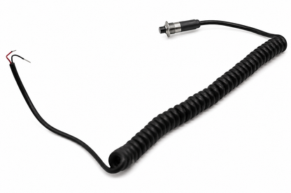 Granatelli Silver 10A Pin Head Momentary Push Button Switch w/ 6' Retractable Cord – 810101SL