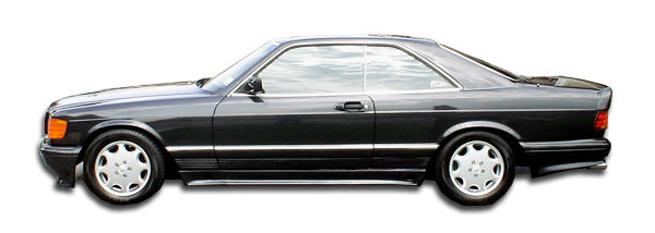 Extreme Dimensions Duraflex AMG Look Side Skirts Compatible With 1981-1991 Mercedes S Class - 4 Piece - 102238