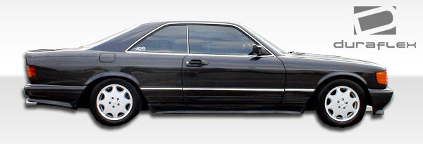Extreme Dimensions Duraflex AMG Look Side Skirts Compatible With 1981-1991 Mercedes S Class - 4 Piece - 102238