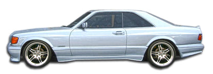 Extreme Dimensions Duraflex AMG Look Wide Body Side Skirts Compatible With 1981-1991 Mercedes S Class - 2 Piece - 107196