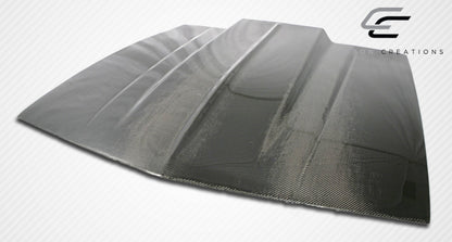 Carbon Creations Cowl Hood Compatible With 1982-1992 Chevrolet Camaro - 1 Piece - 103616