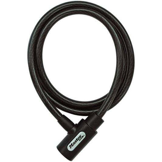 Masterlock Locking Cable with Key - 5‚ÄôL x 1/2‚Äù W