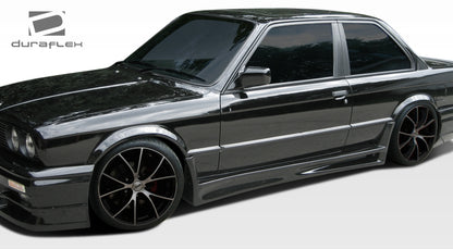 Extreme Dimensions Duraflex GT-S Side Skirts Compatible With 1984-1991 BMW 3 Series - 2 Piece - 106846