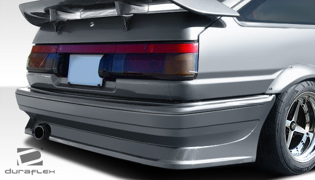 Extreme Dimensions Duraflex MB-R Rear Bumper Cover Compatible With 1984-1987 Toyota Corolla - 1 Piece - 107848