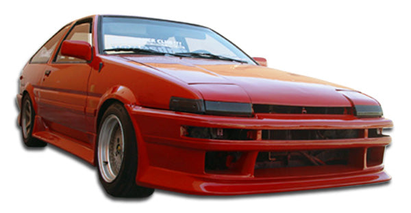 Extreme Dimensions Duraflex V-Speed Body Kit Compatible With 1984-1987 Toyota Corolla 2DR / HB - 4 Piece - 111053