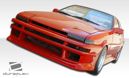 Extreme Dimensions Duraflex V-Speed Body Kit Compatible With 1984-1987 Toyota Corolla 2DR / HB - 4 Piece - 111053