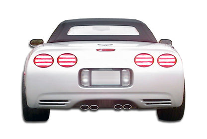 Extreme Dimensions Duraflex C5 Conversion Rear Bumper Cover Compatible With 1984-1996 Chevrolet Corvette - 1 Piece - 103443