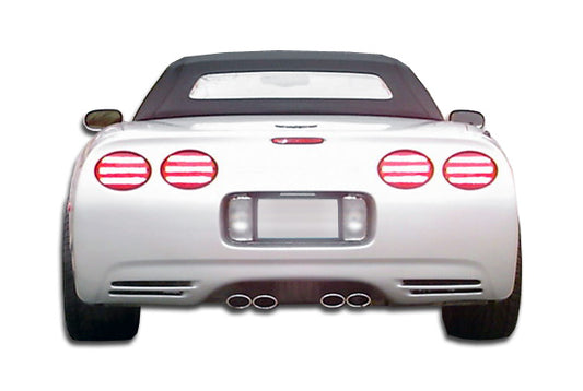 Extreme Dimensions Duraflex C5 Conversion Rear Bumper Cover Compatible With 1984-1996 Chevrolet Corvette - 1 Piece - 103443