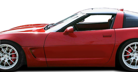Extreme Dimensions Duraflex C5 Conversion Side Skirts Compatible With 1984-1996 Chevrolet Corvette - 6 Piece - 103442