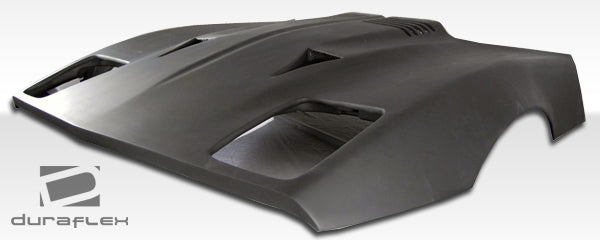 Extreme Dimensions Duraflex Twin Turbo Hood Compatible With 1985-1996 Chevrolet Corvette - 1 Piece - 103444