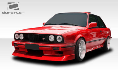 Extreme Dimensions Duraflex Evo Look Front Bumper Cover Compatible With 1984-1991 BMW 3 Series - 1 Piece - 106438