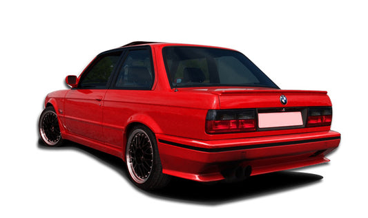 Extreme Dimensions Duraflex Evo Look Rear Bumper Cover Compatible With 1984-1991 BMW 3 Series - 1 Piece - 106439